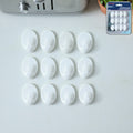 Strong Self Adhesive Wall Hooks Set (12 Pc)
