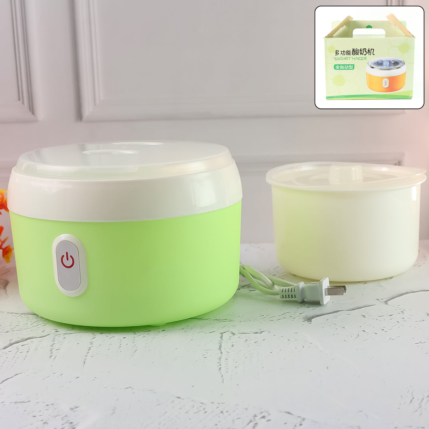 2533a Electric Yogurt Maker Used In All Kinds Of Household And Kitchen Places For Making Yoghurt.