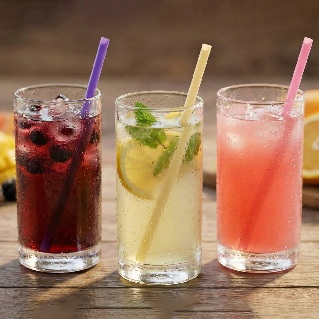 Reusable Drinking Straw For Cold (1 Pc Mix Colour)