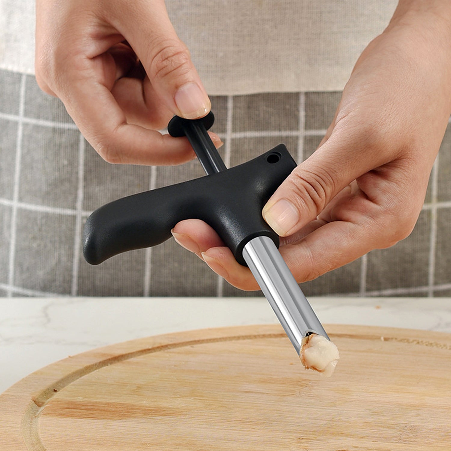 Supermom Coconut Opener Tool With Ergonomic Handle (1 Pc)