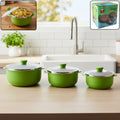 Signature Multipurpose Kitchen Serving Bowl (1000ml1400ml2200ml3 Pc Set)
