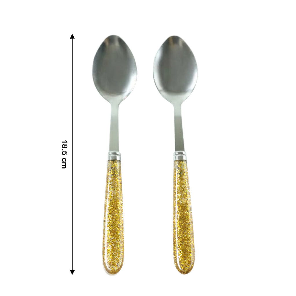 Premium Stainless Steel Dining Spoon Set (Pack Of 2)